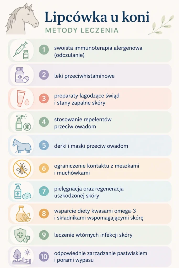 lipcówka u koni