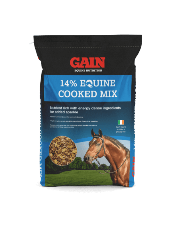 14% Equine Cooked Mix