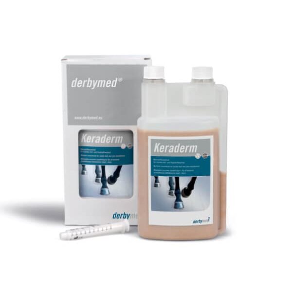 Keraderm - suplement dla koni na zdrowe kopyta i lśniącą sierść