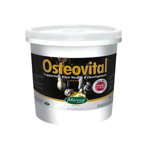 Suplement dla koni - Osteovital - zawiera składniki kluczowe dla mocnych kości.